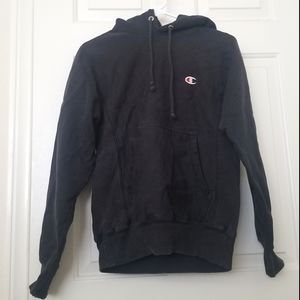 Champion Small C Logo Heavy Weight Hoodie S Unisex